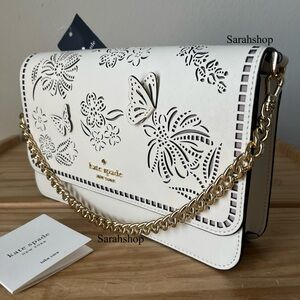 ♠️Kate Spade Madison Perforated Willow Convertible Crossbody